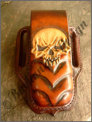 Knifepouch/Messertasche "Mean Skull"