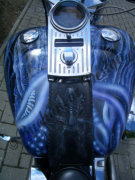 Tankabdeckung/Tankcover "Alien"