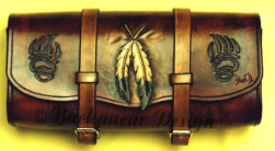 Werkzeugtasche/Toolroll "Bearclaw Feathers"