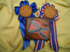 Wallet "The South did it" 1st Place, 2004