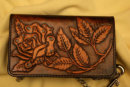 Wallet "Rose brown"