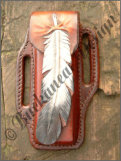 Messertasche "Feather"