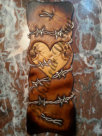 Tankabdeckung/Tankcover "Pirateheart Barbed"