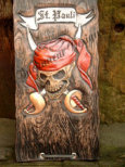 Tankabdeckung/Tankcover "The Wood Pirate"